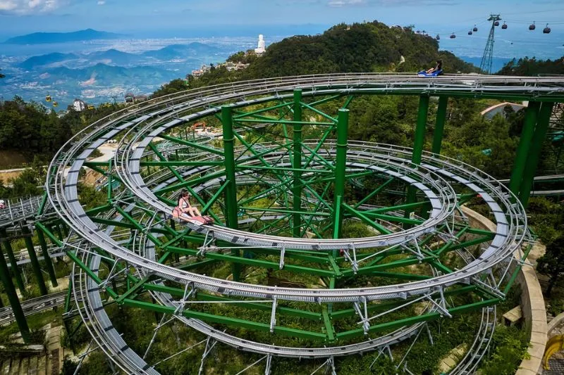 Comparing the Three Alpine Coaster Tracks (Da Nang I, II, and III)