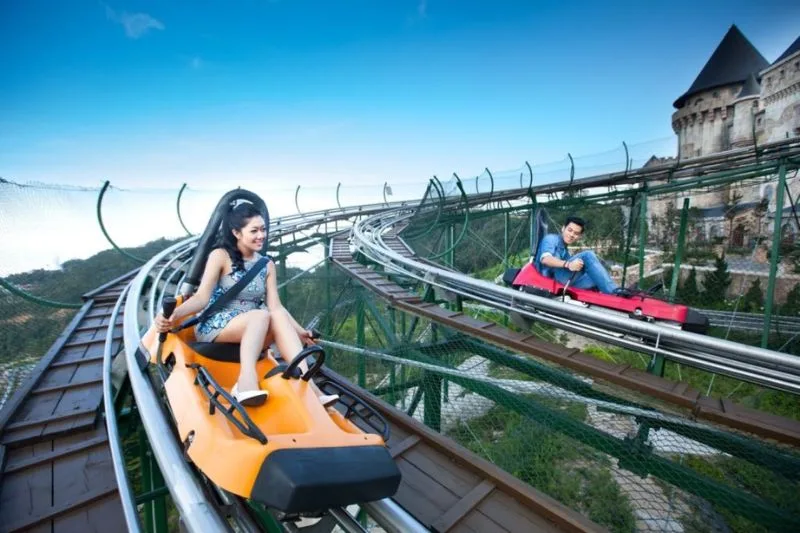 High-Speed Slide Ride